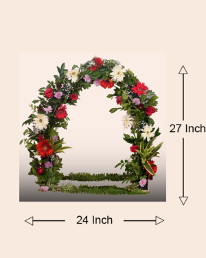 Laddu Gopal Floral Decorative Frame