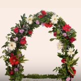 Laddu Gopal Floral Decorative Frame