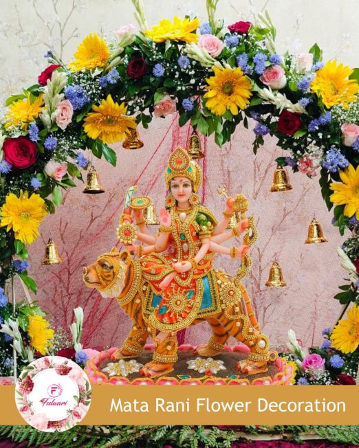 Mata Rani with devotion & beauty