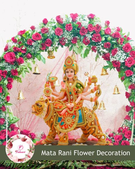 Mata Rani with devotion & beauty