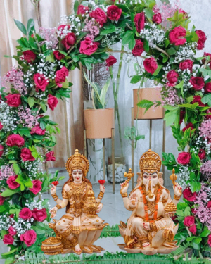 Diwali Decoration for Laxmi & Ganesha 10