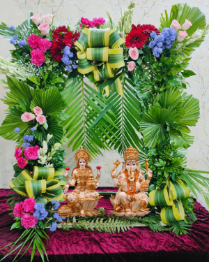 Diwali Decoration for Laxmi & Ganesha 3