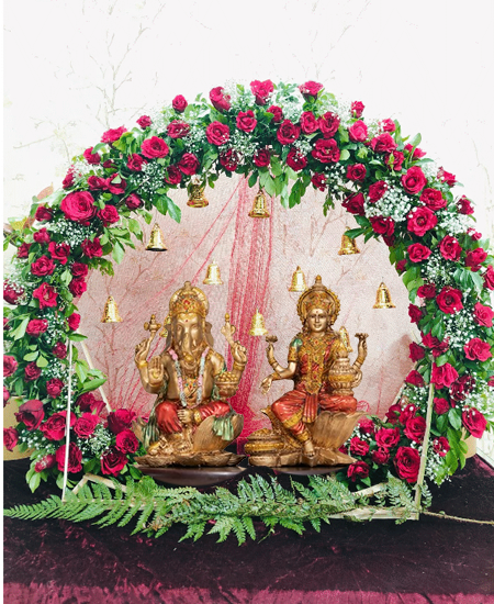 Diwali Decoration for Laxmi & Ganesha 5
