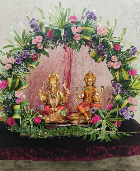 Diwali Decoration for Laxmi & Ganesha 8