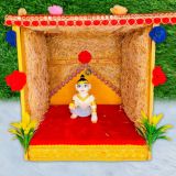 Khass Kutiya Summer Special With Lighting and Speaker for Laddu Gopal Ji